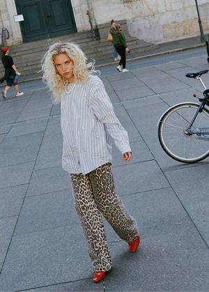 Vanilla skjorte Dusty Stripes Sissel Edelbo 